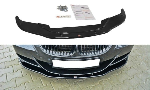 MAXTON DESIGN - Spoiler pod Predný náraznik   V.2 vhodné pre BMW M6 E63 , Čierny lesk 
Čierny lesk 

,