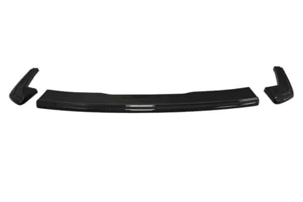 MAXTON DESIGN - Stredový spoiler pod zadný náraznik Audi A4 B9 S-Line , 
Čierny lesk – Obrázok 6
