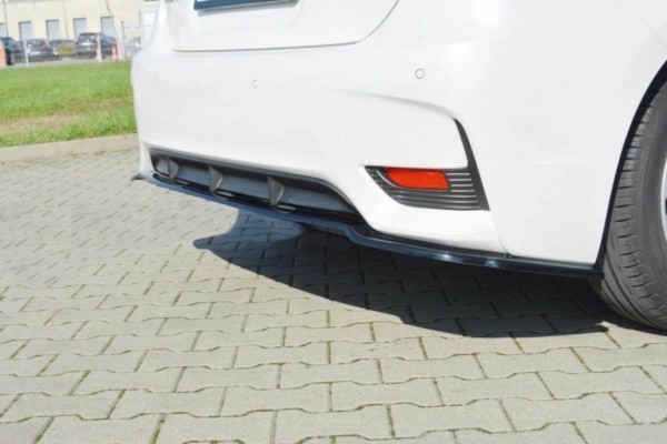 MAXTON DESIGN - Stredový spoiler pod zadný náraznik Lexus CT Mk1 Facelift (without vertical bars) , Čierny lesk Čierny lesk – Obrázok 3