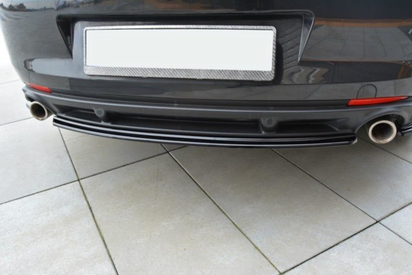 MAXTON DESIGN - Stredový spoiler pod zadný náraznik Renault Laguna mk 3 Coupe , Čierny lesk Čierny lesk – Obrázok 3