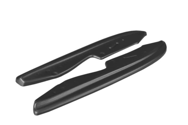 MAXTON DESIGN - Bočné difúzory zadného náraznika vhodné pre BMW 3 E90 MPACK , Čierny lesk – Obrázok 5
