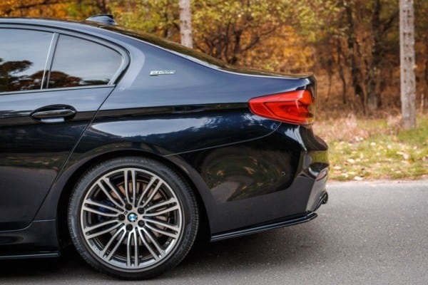 MAXTON DESIGN - Bočné difúzory zadného náraznika for vhodné pre BMW 5 G30/ G31 M-Pack , Čierny lesk – Obrázok 2