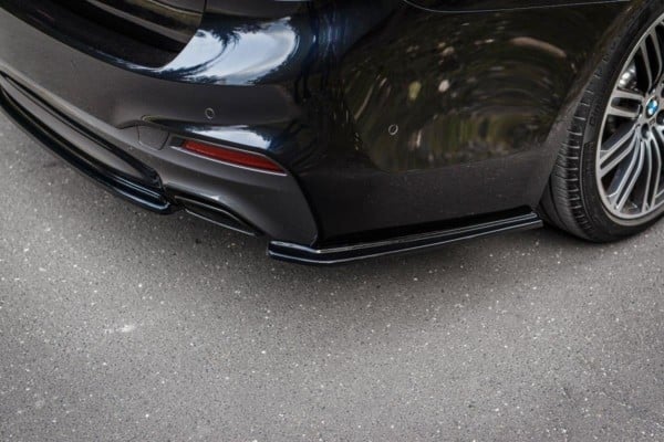 MAXTON DESIGN - Bočné difúzory zadného náraznika for vhodné pre BMW 5 G30/ G31 M-Pack , Čierny lesk – Obrázok 3