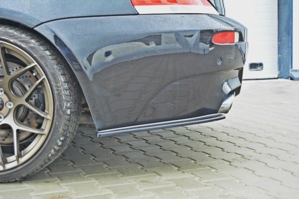 MAXTON DESIGN - Bočné difúzory zadného náraznika vhodné pre BMW M6 E63 , Čierny lesk – Obrázok 4