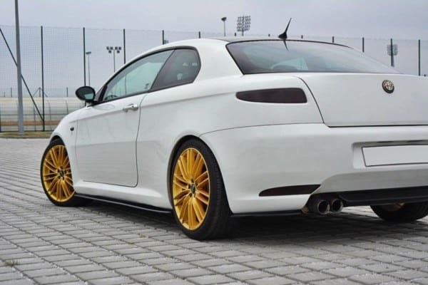 MAXTON DESIGN - Bočné difúzory zadného náraznika Alfa Romeo GT , Čierny lesk – Obrázok 2