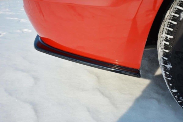 MAXTON DESIGN - Bočné difúzory zadného náraznika vhodné pre BMW 3 F30 , Čierny lesk – Obrázok 4