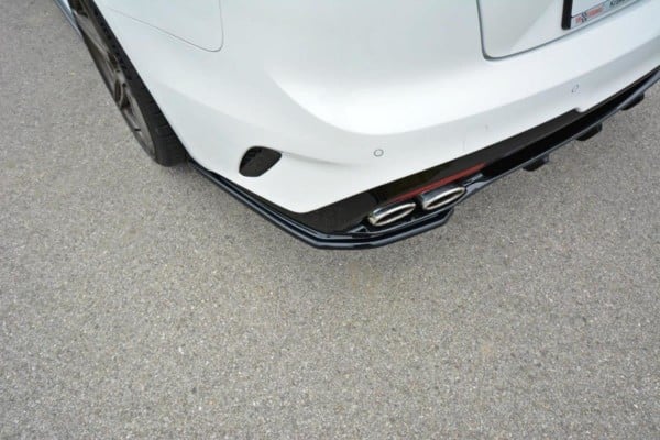 MAXTON DESIGN - Bočné difúzory zadného náraznika KIA STINGER GT , Čierny lesk – Obrázok 3