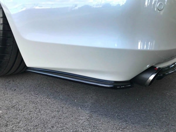 MAXTON DESIGN - Bočné difúzory zadného náraznika Lexus GS 300 Mk3 Facelift , Čierny lesk – Obrázok 3