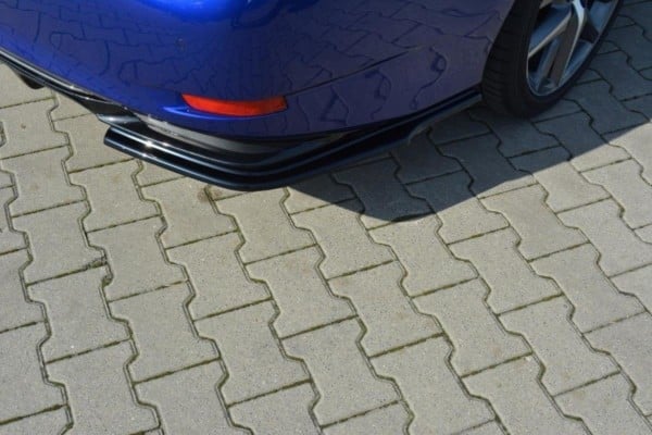 MAXTON DESIGN - Bočné difúzory zadného náraznika Lexus GS Mk4 Facelift H , Čierny lesk – Obrázok 3
