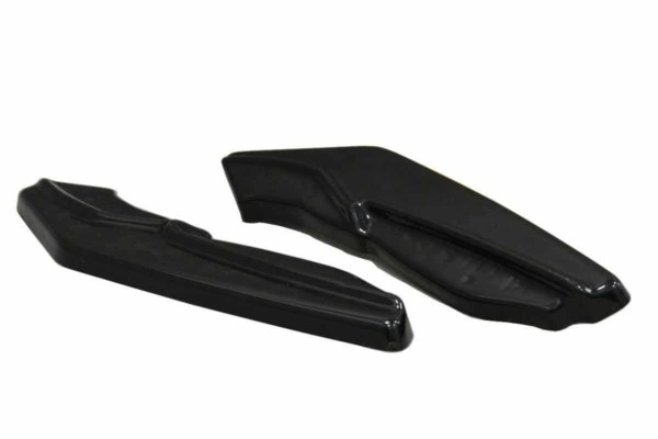 MAXTON DESIGN - Bočné difúzory zadného náraznika Renault Laguna mk 3 Coupe , Čierny lesk – Obrázok 8
