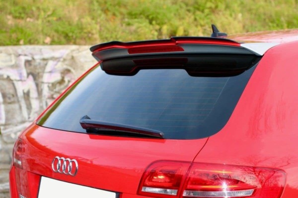 MAXTON DESIGN - Predlženie spoilera  Audi RS3 8P , 
Čierny lesk