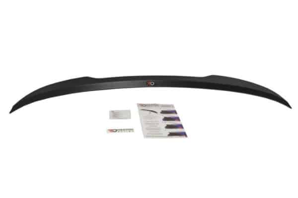 MAXTON DESIGN - Predlženie spoilera  for vhodné pre BMW 5 G30 M-Pack , Čierny lesk