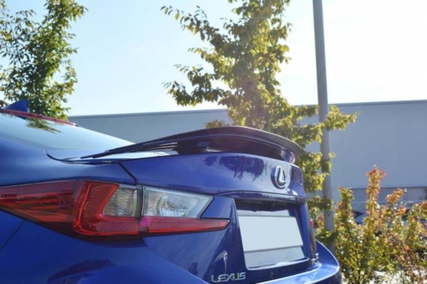 MAXTON DESIGN - Predlženie spoilera  Lexus RC F , Čierny lesk – Obrázok 3
