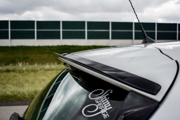 MAXTON DESIGN - Predlženie spoilera  Renault Clio Mk4 , Čierny lesk – Obrázok 2