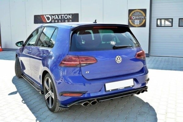 MAXTON DESIGN - Zadné rámy svetiel  VW Golf 7 R / R-Line Facelift , Čierny lesk 
578 – Obrázok 4