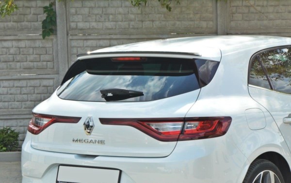 MAXTON DESIGN - Predlženie spoilera  Renault Megane Mk4 Hatchback , Čierny lesk – Obrázok 4