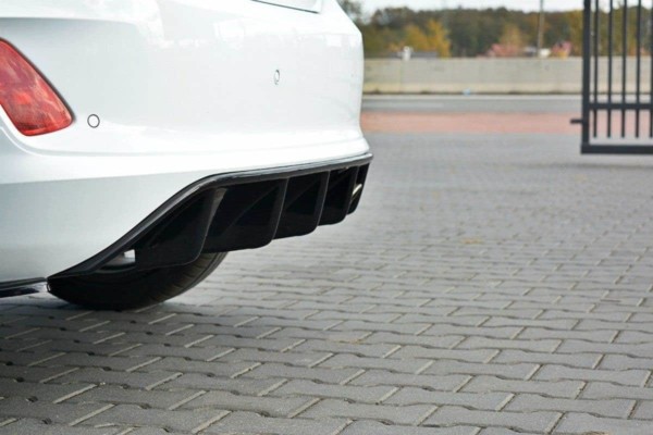 MAXTON DESIGN - Difúzor zadného náraznika  Ford Fiesta Mk8 ST-Line , Čierny lesk – Obrázok 2