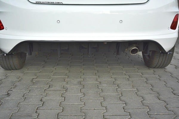 MAXTON DESIGN - Difúzor zadného náraznika  Ford Fiesta Mk8 ST-Line , Čierny lesk – Obrázok 4