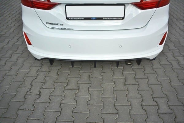 MAXTON DESIGN - Difúzor zadného náraznika  Ford Fiesta Mk8 ST-Line , Čierny lesk – Obrázok 5