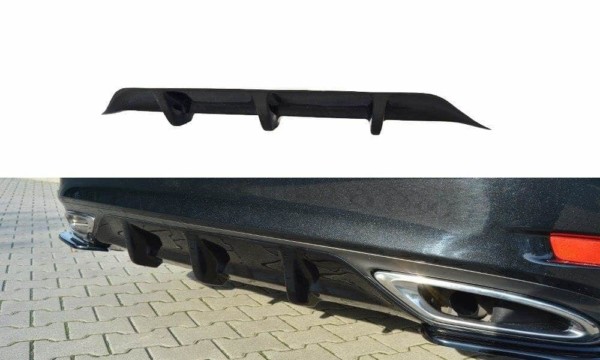 MAXTON DESIGN - Difúzor zadného náraznika  Lexus GS Mk4 Facelift T , Čierny lesk