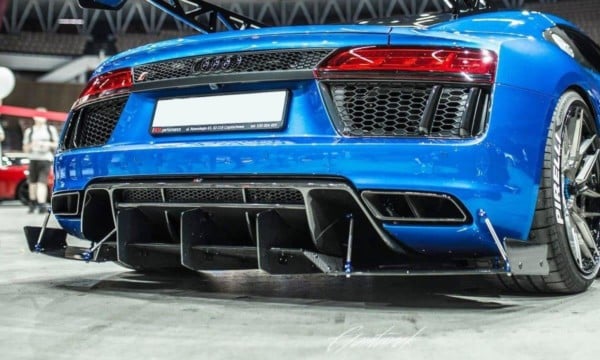 MAXTON DESIGN - Zadný difúzor Audi R8 MK.2 , ABS