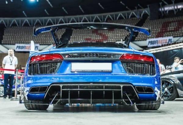 MAXTON DESIGN - Zadný difúzor Audi R8 MK.2 , ABS – Obrázok 2