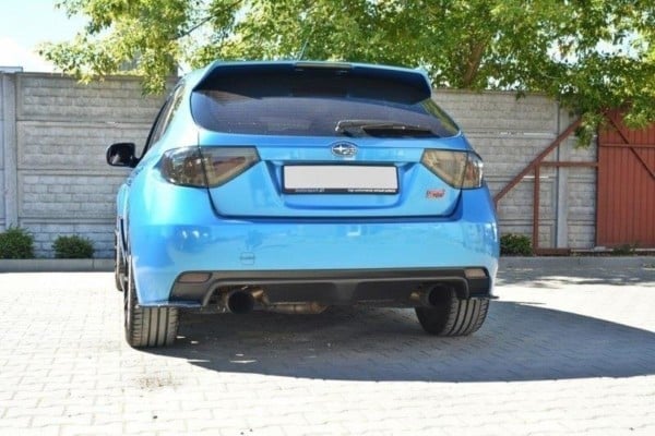MAXTON DESIGN - Bočné difúzory zadného náraznika Subaru Impreza WRX STI 2009-2011 , Čierny lesk – Obrázok 5
