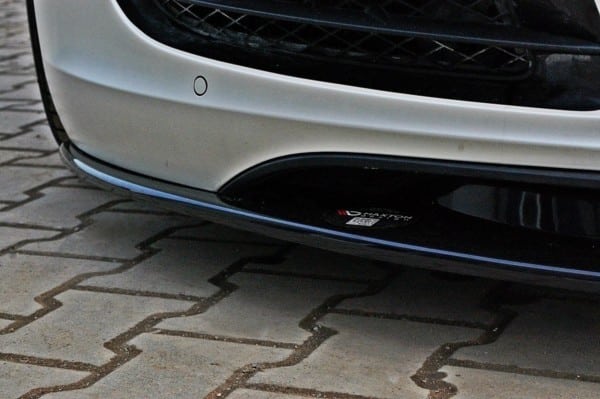 MAXTON DESIGN - Spoiler pod Predný náraznik Audi R8 Mk.1 , Čierny lesk – Obrázok 4
