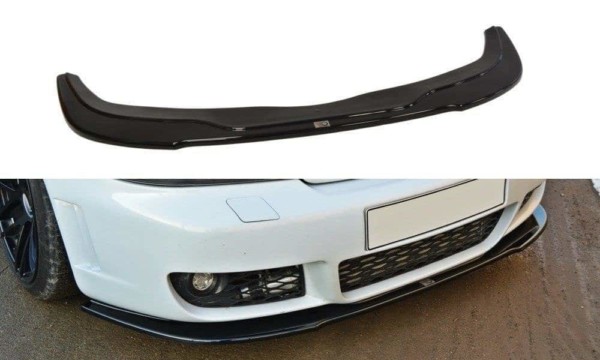 MAXTON DESIGN - Spoiler pod Predný náraznik   AUDI RS4 B5 , Čierny lesk