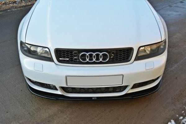 MAXTON DESIGN - Spoiler pod Predný náraznik   AUDI RS4 B5 , Čierny lesk – Obrázok 2
