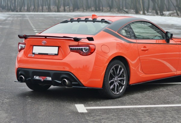 MAXTON DESIGN - Bočné difúzory zadného náraznika V.1 TOYOTA GT86 FACELIFT , Čierny lesk – Obrázok 2