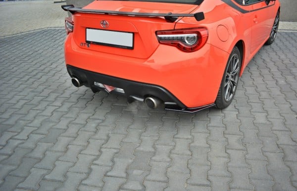 MAXTON DESIGN - Bočné difúzory zadného náraznika V.1 TOYOTA GT86 FACELIFT , Čierny lesk – Obrázok 4