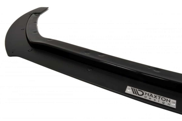 MAXTON DESIGN - Hybrid Spoiler pod Predný náraznik   Ford Focus RS Mk3 , ABS+Čierny lesk – Obrázok 5