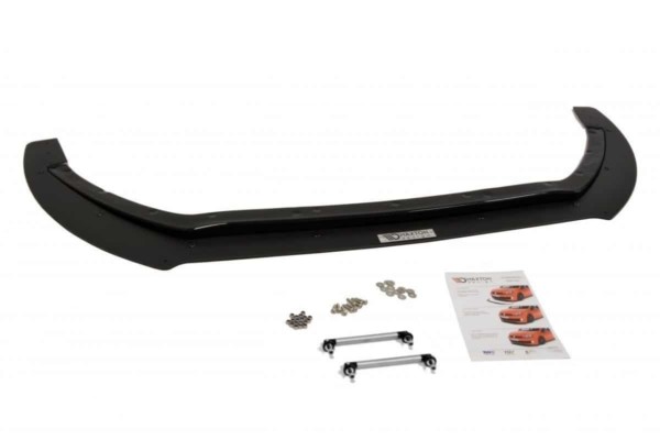 MAXTON DESIGN - Hybrid Spoiler pod Predný náraznik   Ford Focus RS Mk3 , ABS+Čierny lesk – Obrázok 3