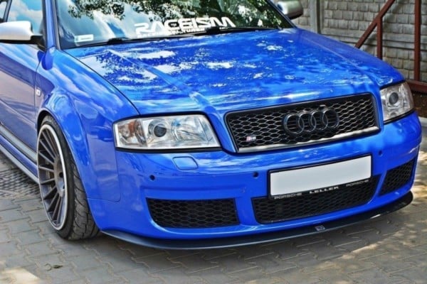 MAXTON DESIGN - Spoiler pod Predný náraznik Audi RS6 C5 , Čierny lesk – Obrázok 3