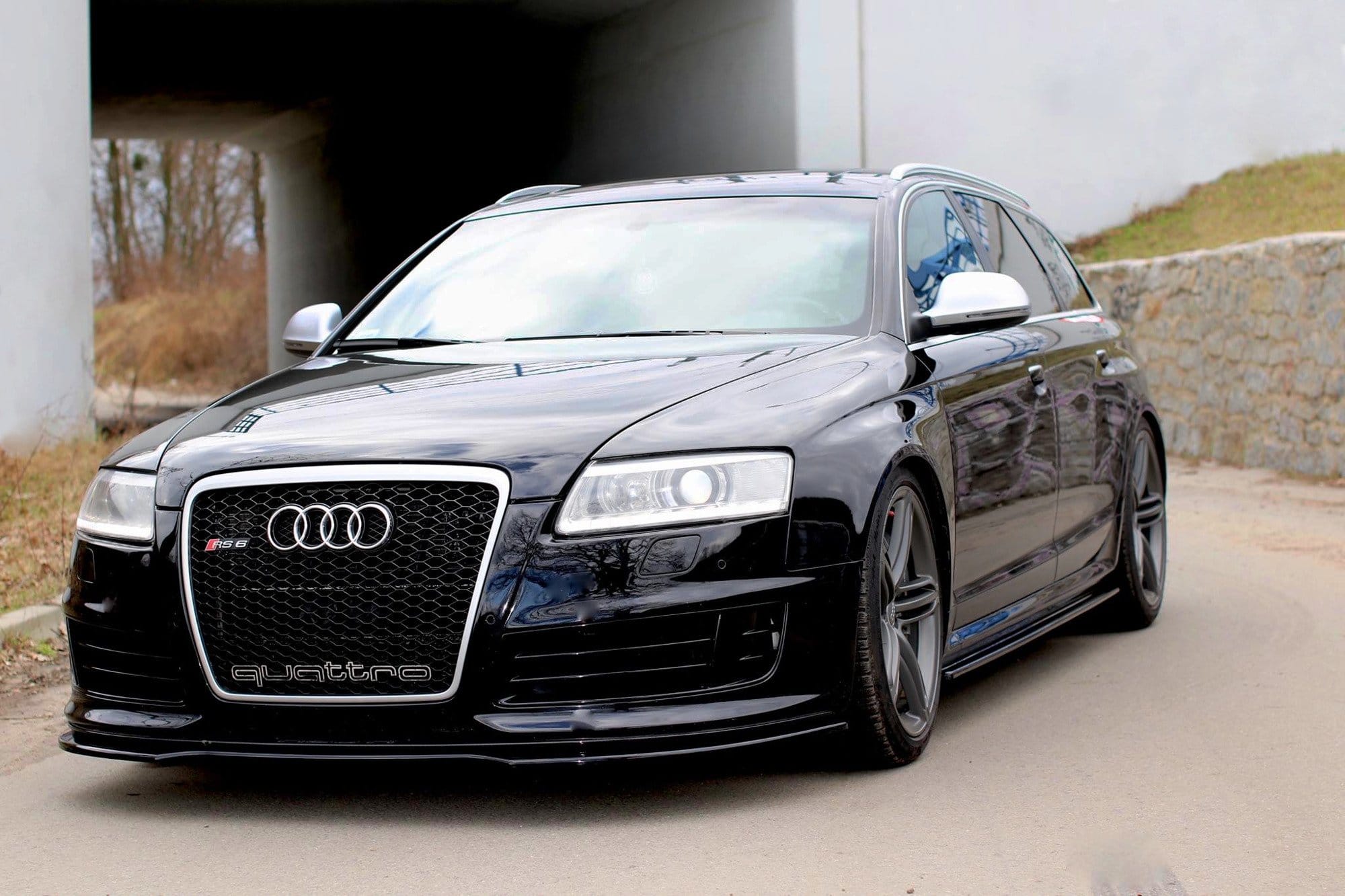 MAXTON DESIGN - Spoiler pod Predný náraznik AUDI RS6 C6 , Čierny lesk
652 – Obrázok 4