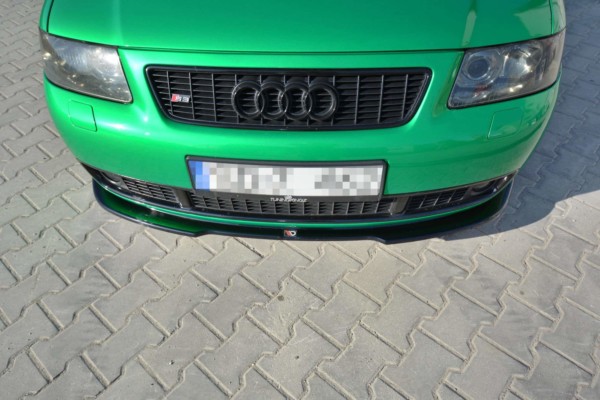 MAXTON DESIGN - Spoiler pod Predný náraznik AUDI S3 8L , Čierny lesk – Obrázok 2