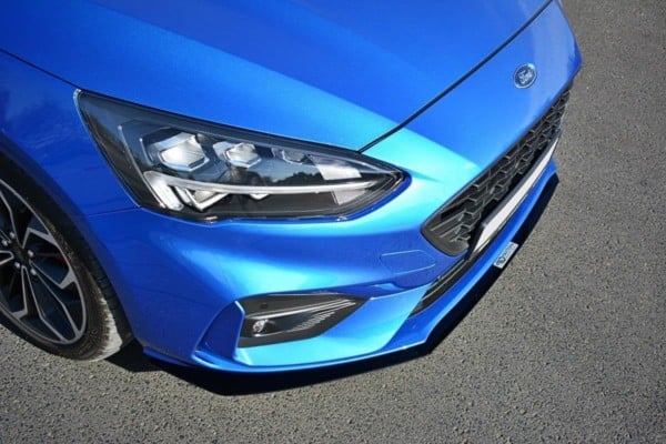 MAXTON DESIGN - Racing Spoiler pod Predný náraznik   Ford Focus ST / ST-Line Mk4 , Čierny lesk – Obrázok 3