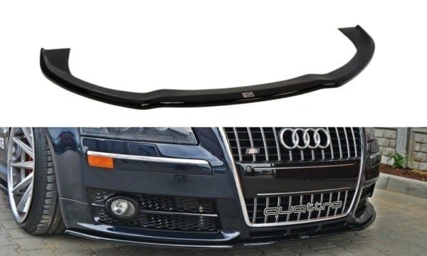 MAXTON DESIGN - Spoiler pod Predný náraznik   VW AUDI S8 D3 , Čierny lesk 
661
