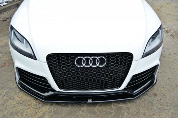 MAXTON DESIGN - Spoiler pod Predný náraznik V.1 Audi TT RS 8J , Čierny lesk – Obrázok 2