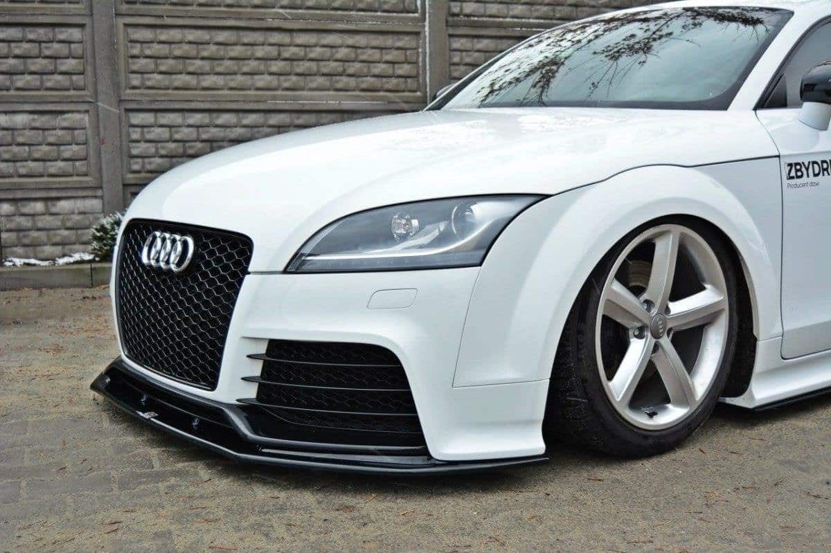 MAXTON DESIGN - Spoiler pod Predný náraznik V.1 Audi TT RS 8J , Čierny lesk – Obrázok 3