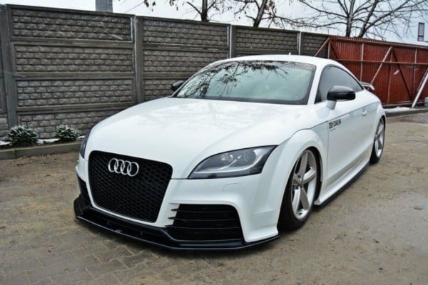 MAXTON DESIGN - Spoiler pod Predný náraznik V.1 Audi TT RS 8J , Čierny lesk – Obrázok 4
