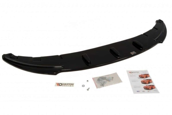 MAXTON DESIGN - Spoiler pod Predný náraznik vhodné pre BMW 1 E81 / E87 (STANDARD FACELIFT MODEL) , Čierny lesk – Obrázok 2