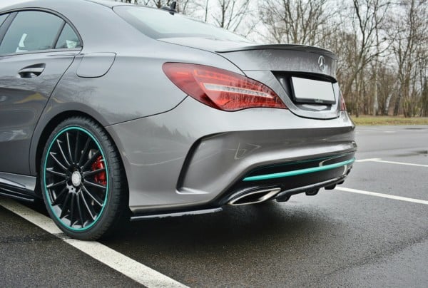 MAXTON DESIGN - Výplň zadného náraznika  MERCEDES-BENZ CLA C117 AMG-LINE FACELIFT , Gloss – Obrázok 4