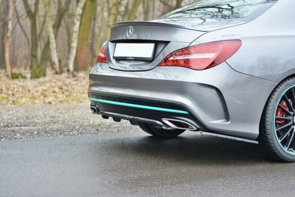 MAXTON DESIGN - Výplň zadného náraznika  MERCEDES-BENZ CLA C117 AMG-LINE FACELIFT , Gloss – Obrázok 2