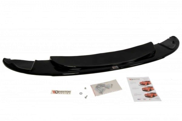 MAXTON DESIGN - Spoiler pod Predný náraznik vhodné pre BMW 1 E87 M-Design , Čierny lesk – Obrázok 4