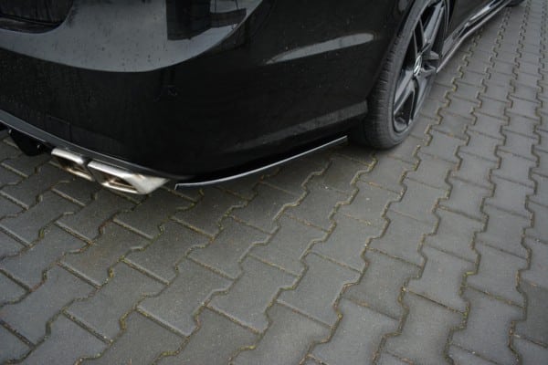 MAXTON DESIGN - Bočné difúzory zadného náraznika MERCEDES-BENZ E63 AMG W212 , Čierny lesk – Obrázok 3