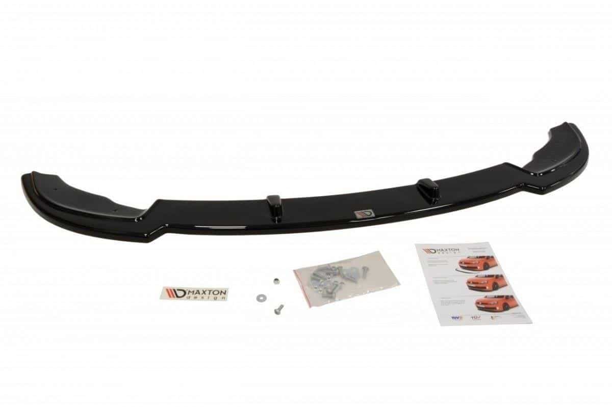 MAXTON DESIGN - Spoiler pod Predný náraznik for vhodné pre BMW 3 E46 MPACK COUPE , Čierny lesk – Obrázok 5