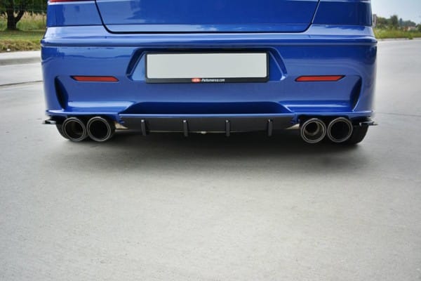 MAXTON DESIGN - Bočné difúzory zadného náraznika ALFA ROMEO 156 GTA SW , Čierny lesk – Obrázok 4