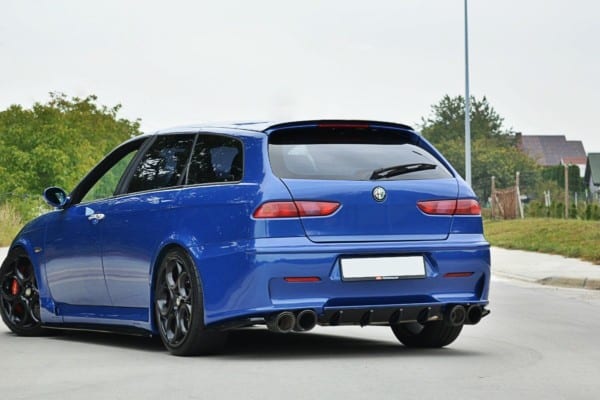 MAXTON DESIGN - Predlženie spoilera ALFA ROMEO 156 GTA SW , 
Čierny lesk – Obrázok 2